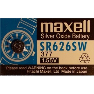Achat Pile bouton MAXELL 377/SR626SW oxyde d'argent - prix